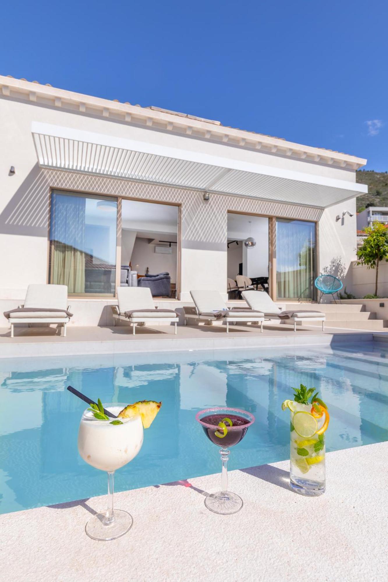 Brand New Villa Carmelita Exclusive With Free Smart Car Dubrovník Exteriér fotografie