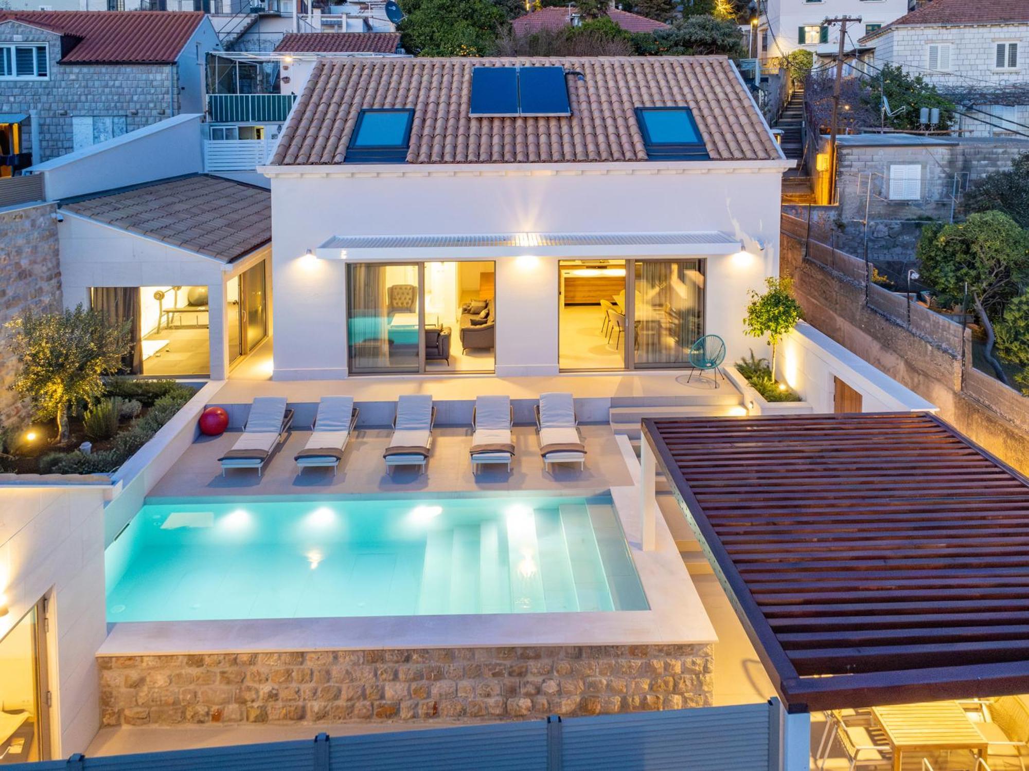 Brand New Villa Carmelita Exclusive With Free Smart Car Dubrovník Exteriér fotografie