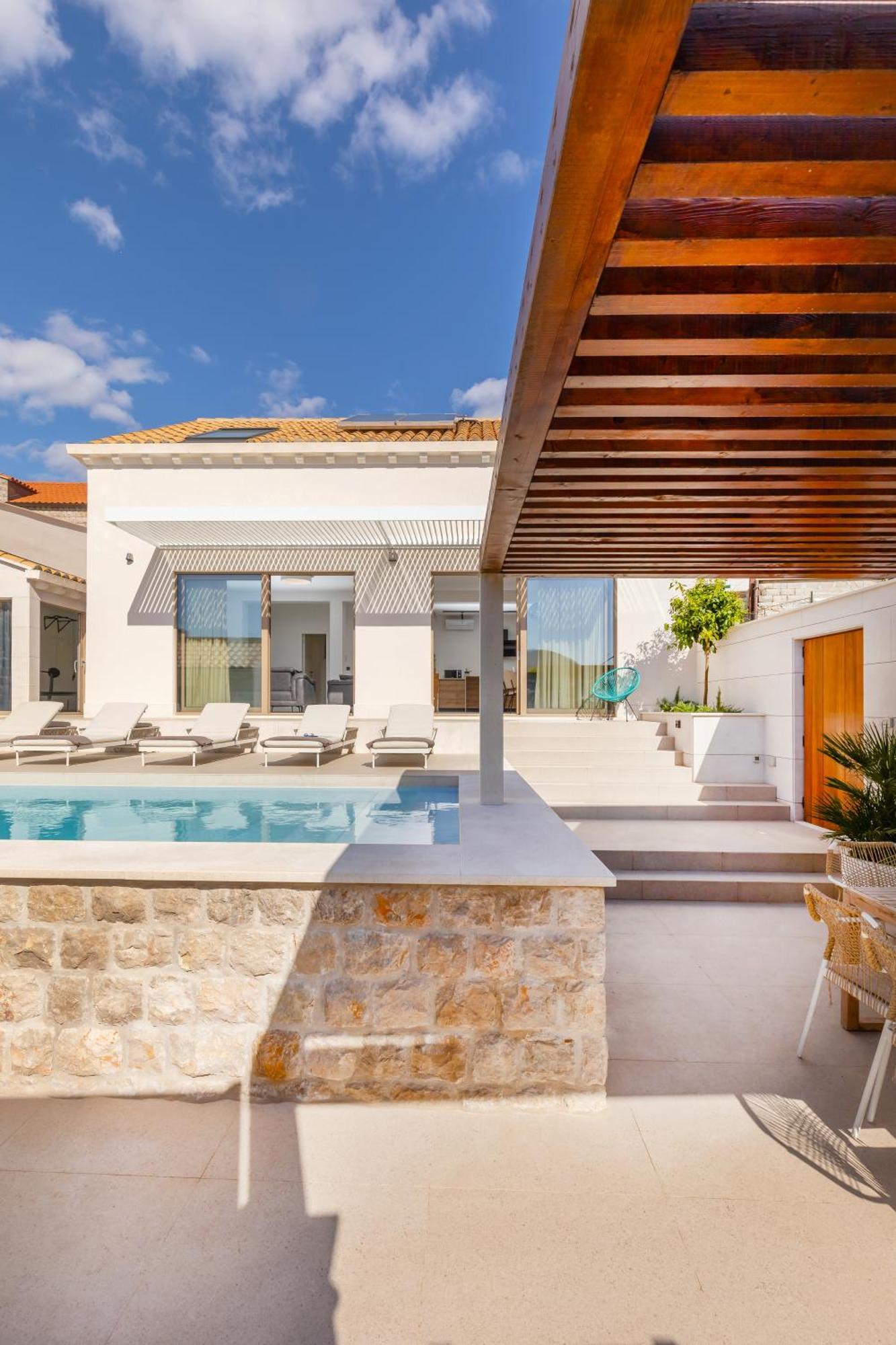 Brand New Villa Carmelita Exclusive With Free Smart Car Dubrovník Exteriér fotografie